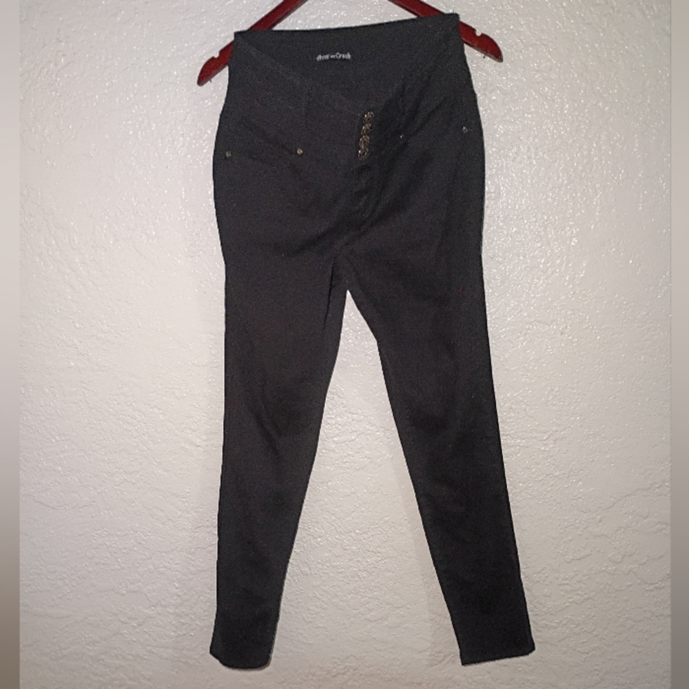 Silver Crush Black Skinny Jeans